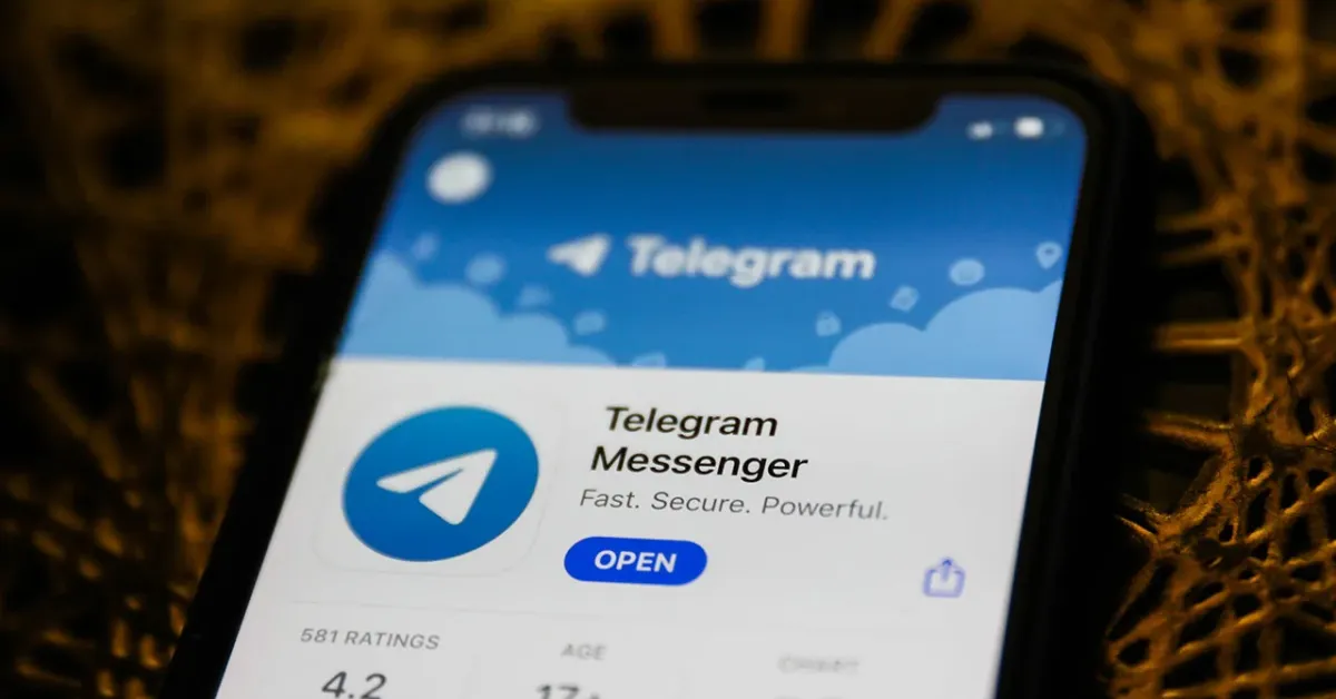 Telegram group sharing